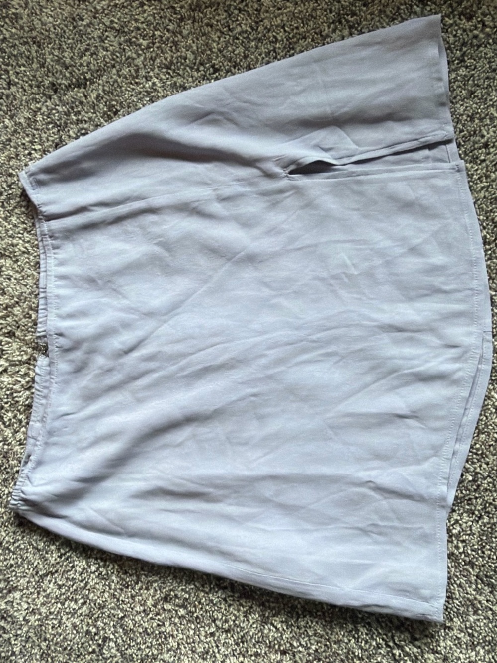 Aritzia Sunday Best Lavender mini skirt